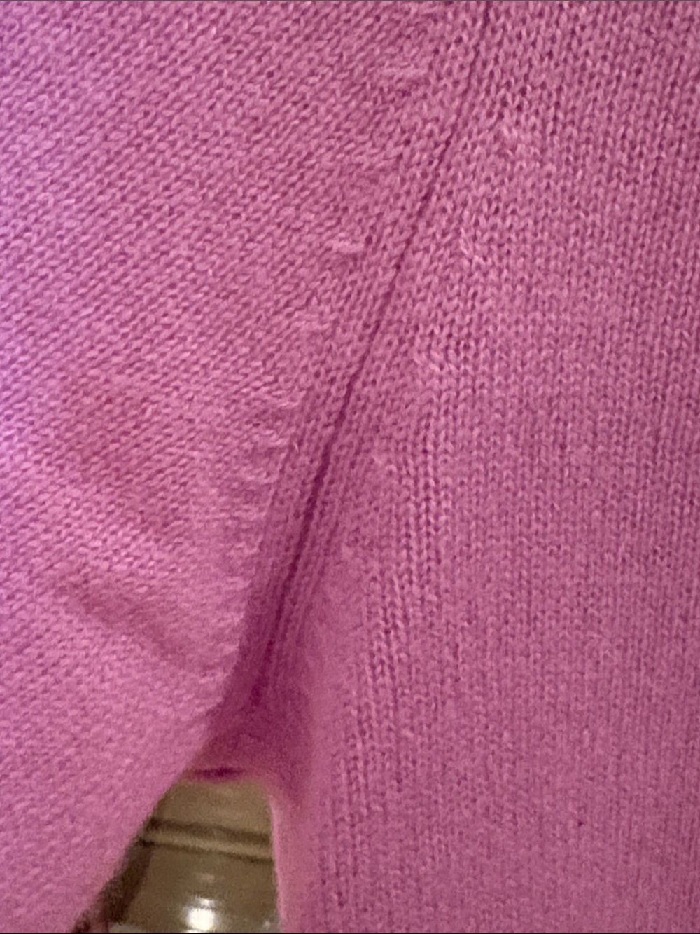Charter Club Pink V-Neck Cashmere Sweater - Picture 4 of 7